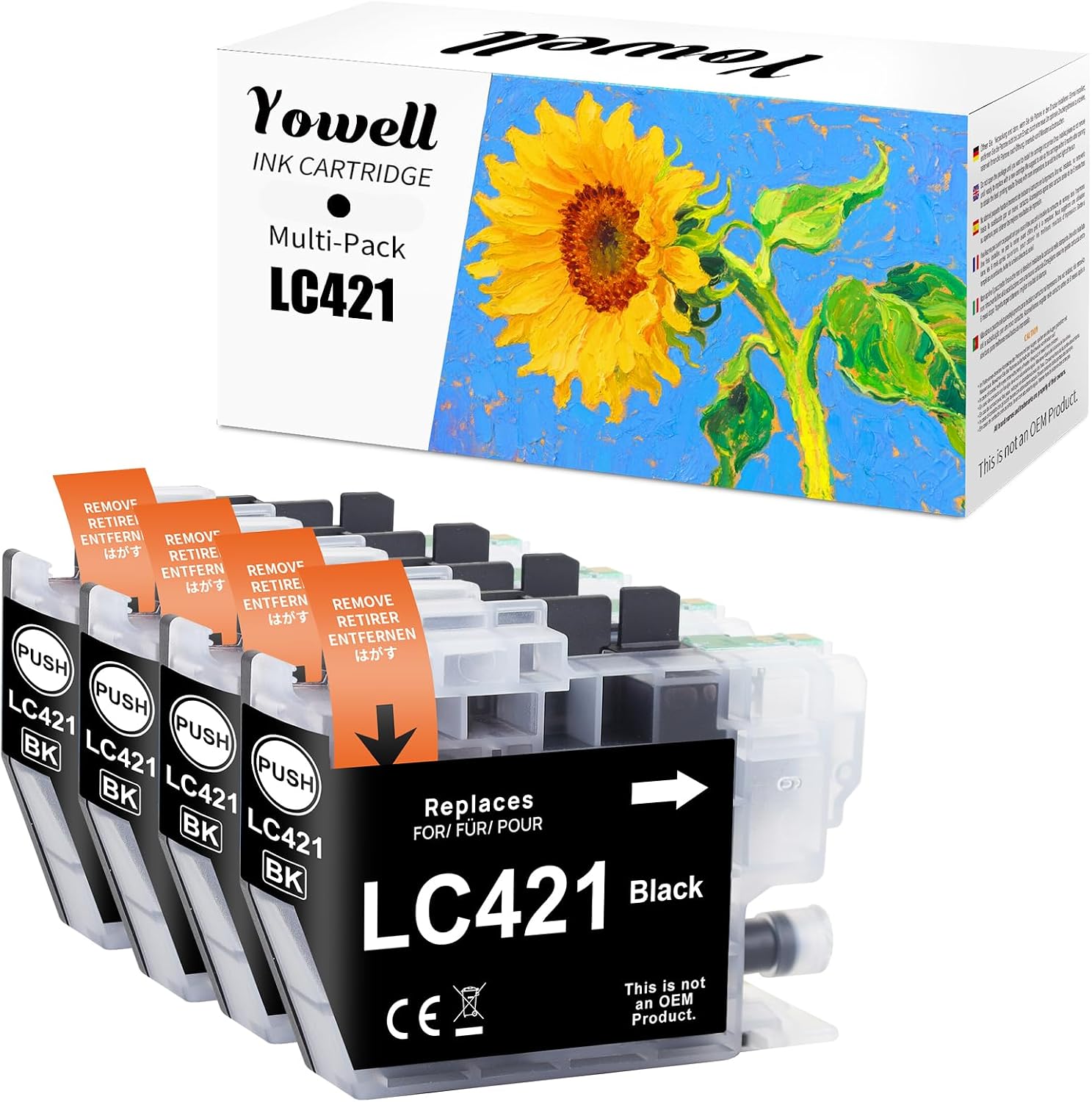 Detalle de LC421 Schwarz Druckerpatronen Multipack