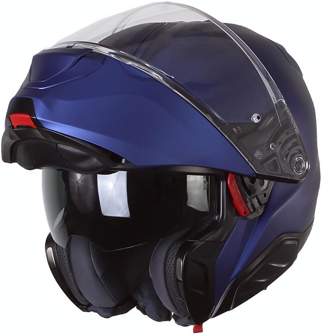 HJC RPHA91 SOLID Semi Flat Metallic Blue – Casco Modulare XS