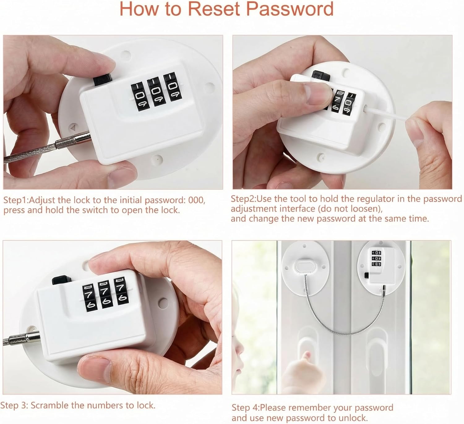 Thumbnail 3 de Jsdoin Fridge Lock Digital Password