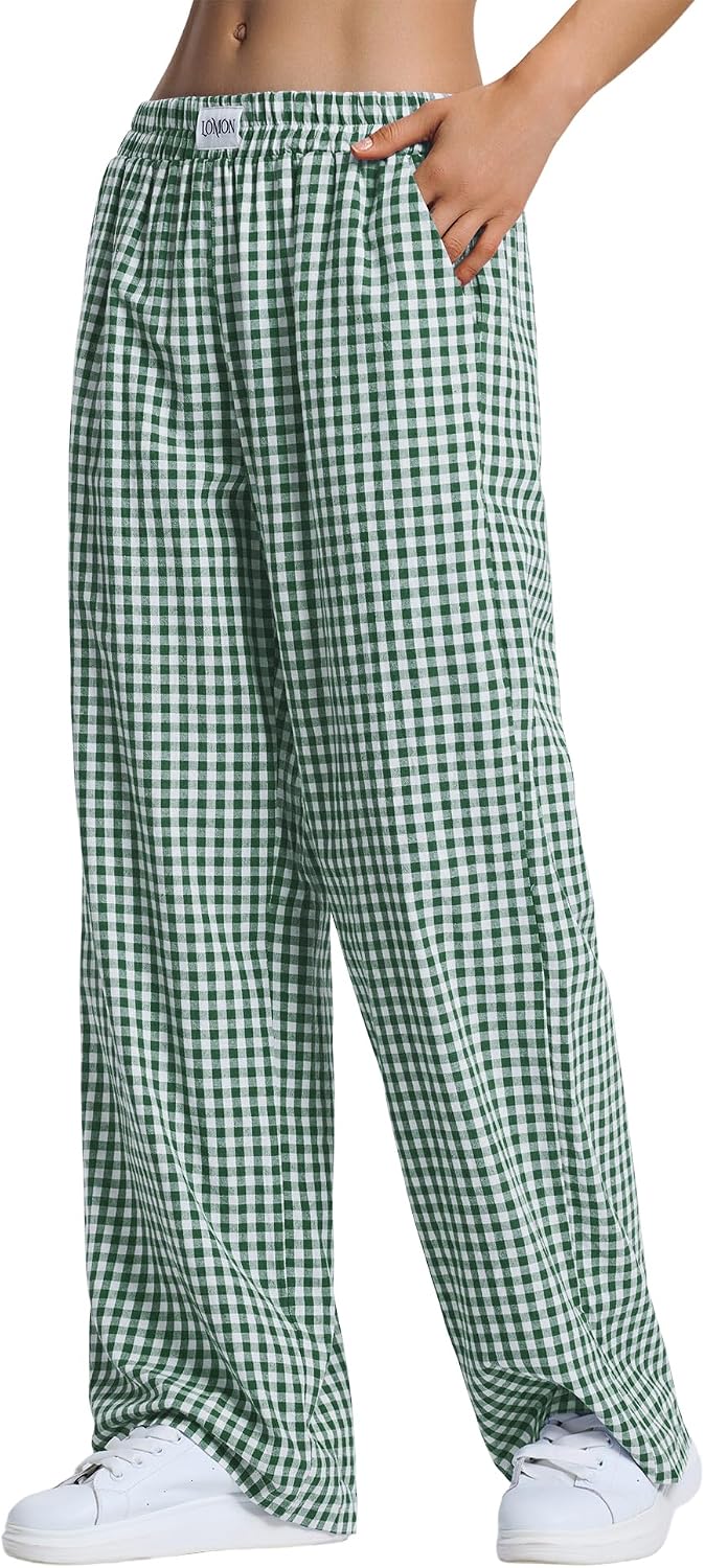 Detalle 2 de LOMON Gingham Boxer Pants