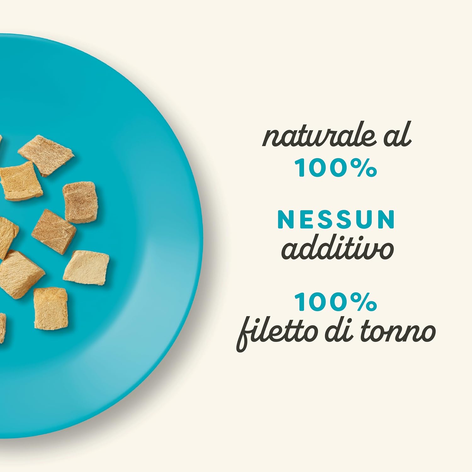 Detalle de Applaws Snack Naturali al 100% per Gatti – Filetto di Tonno Liofilizzato, Confezione da 12 x 10g