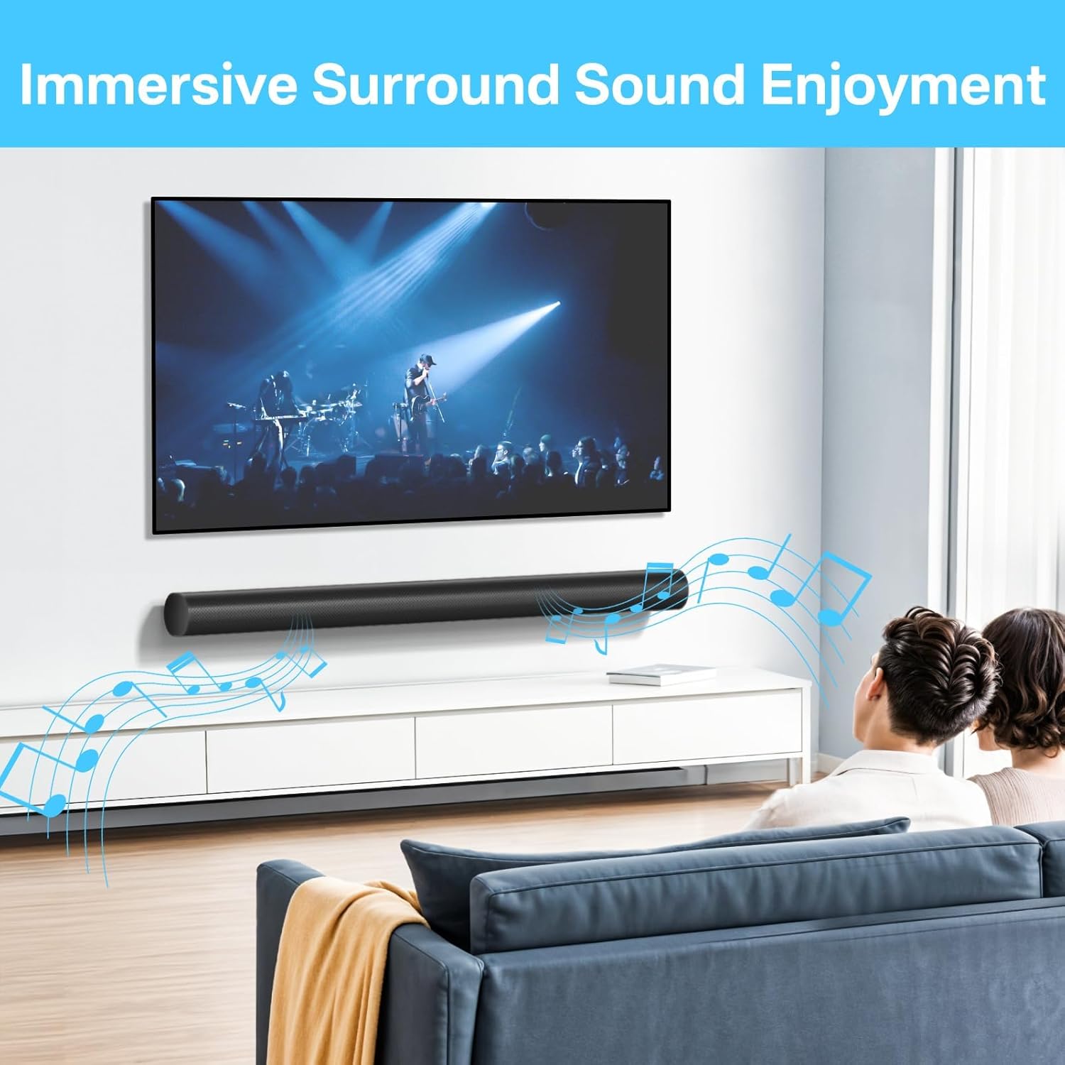 Thumbnail 6 de Dinghosen Floating Wall Mount for Sonos Arc (Black) – Elegant, Space-Saving Soundbar Bracket