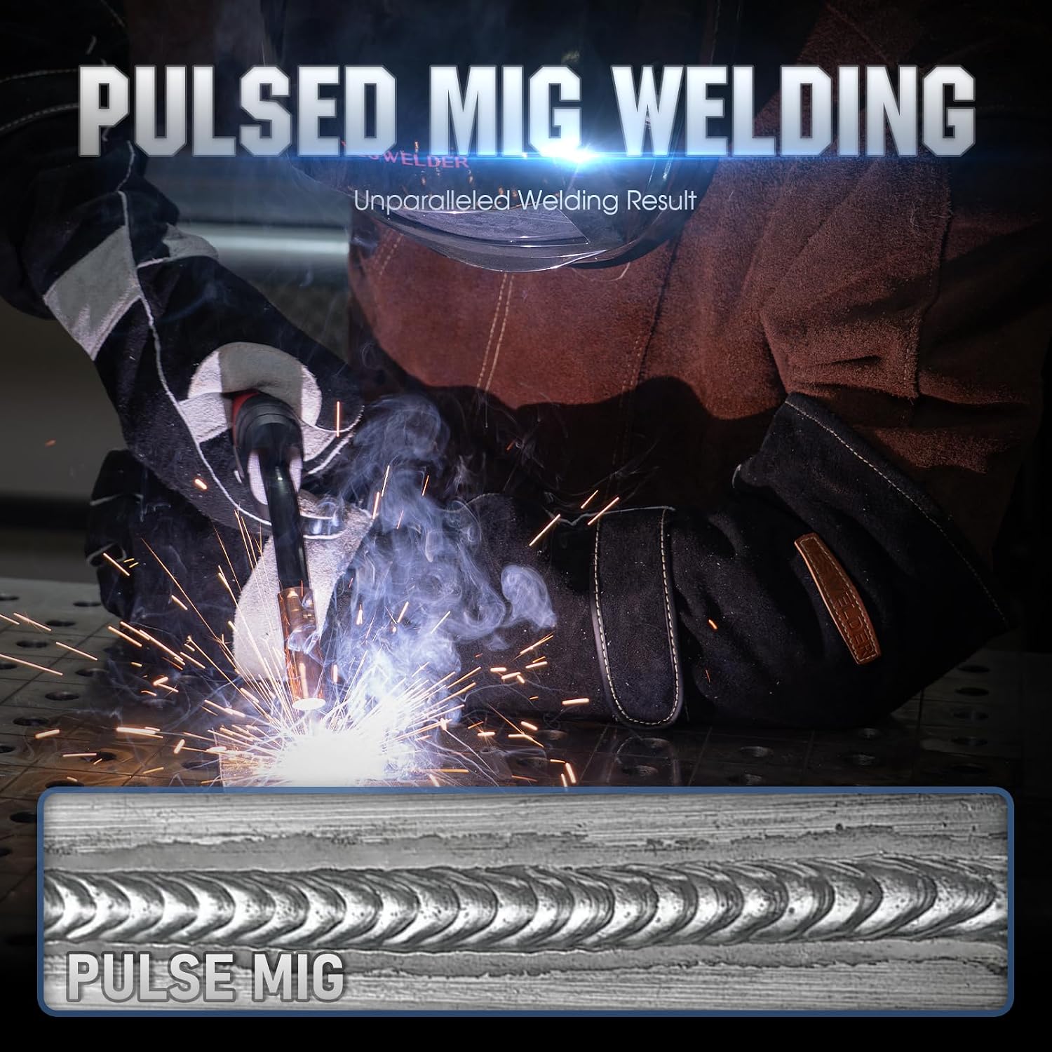 Detalle de YESWELDER Firstess SP200: 7-in-1 MIG Welder for Home, Auto & Fabrication
