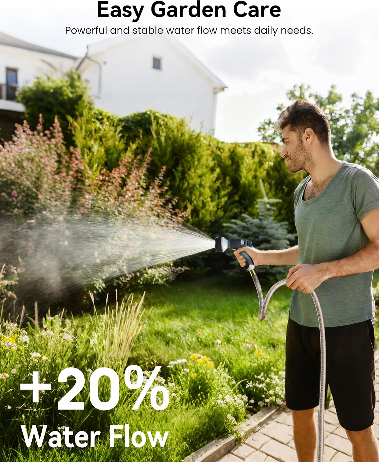 Thumbnail 3 de AYURA Retractable Garden Hose Reel 100 ft