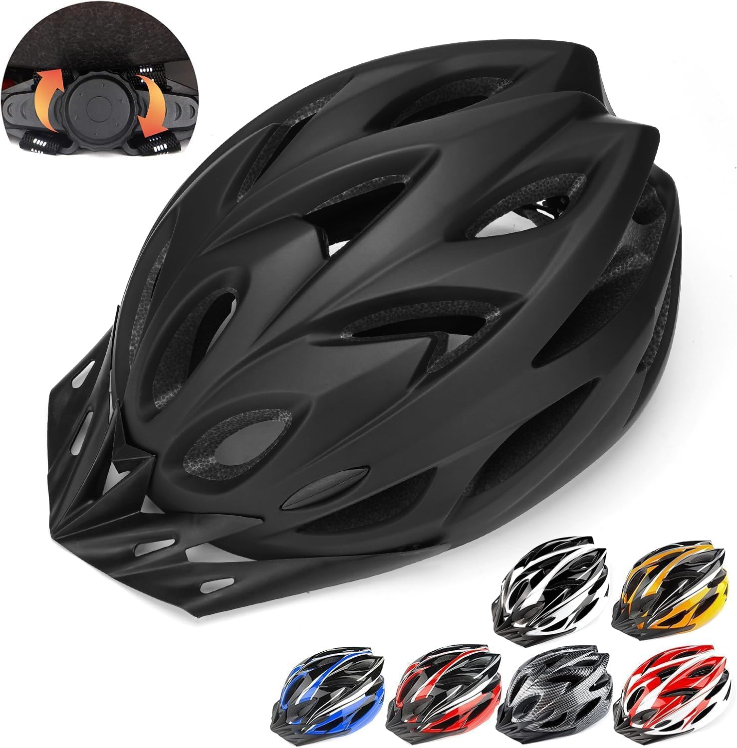 Thumbnail 1 de RaMokey Cycle Helmet 18 vents 58-62cm