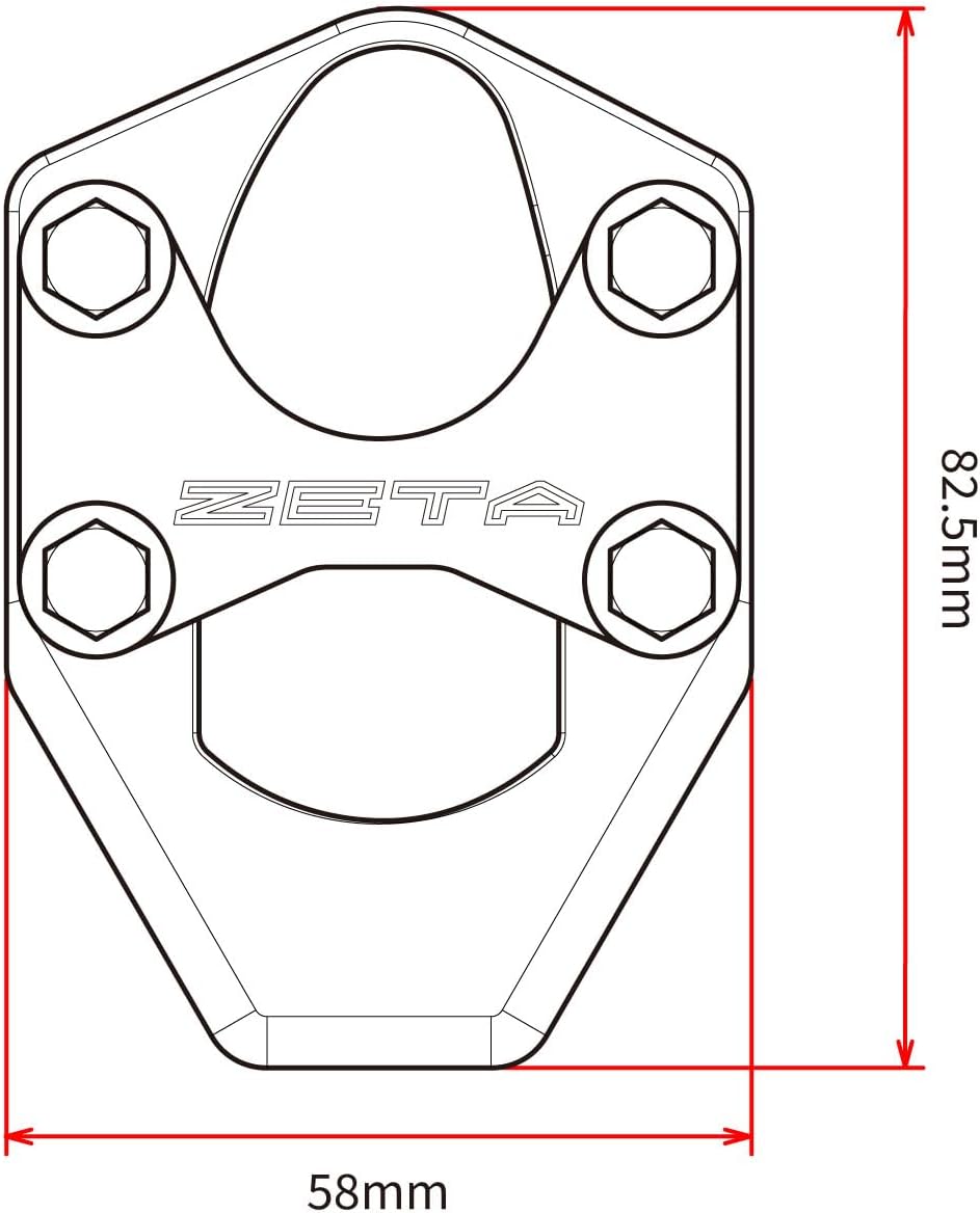 Thumbnail 6 de ZETA RACING F4181 CT125(JA55)'20-'22用サイドスタンドエクステンダー