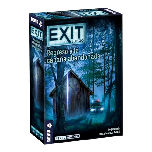 Detalle de Devir - Exit: Regreso de la Cabaña Abandonada (BGEXIT21SP) — experiencia de escape room en casa