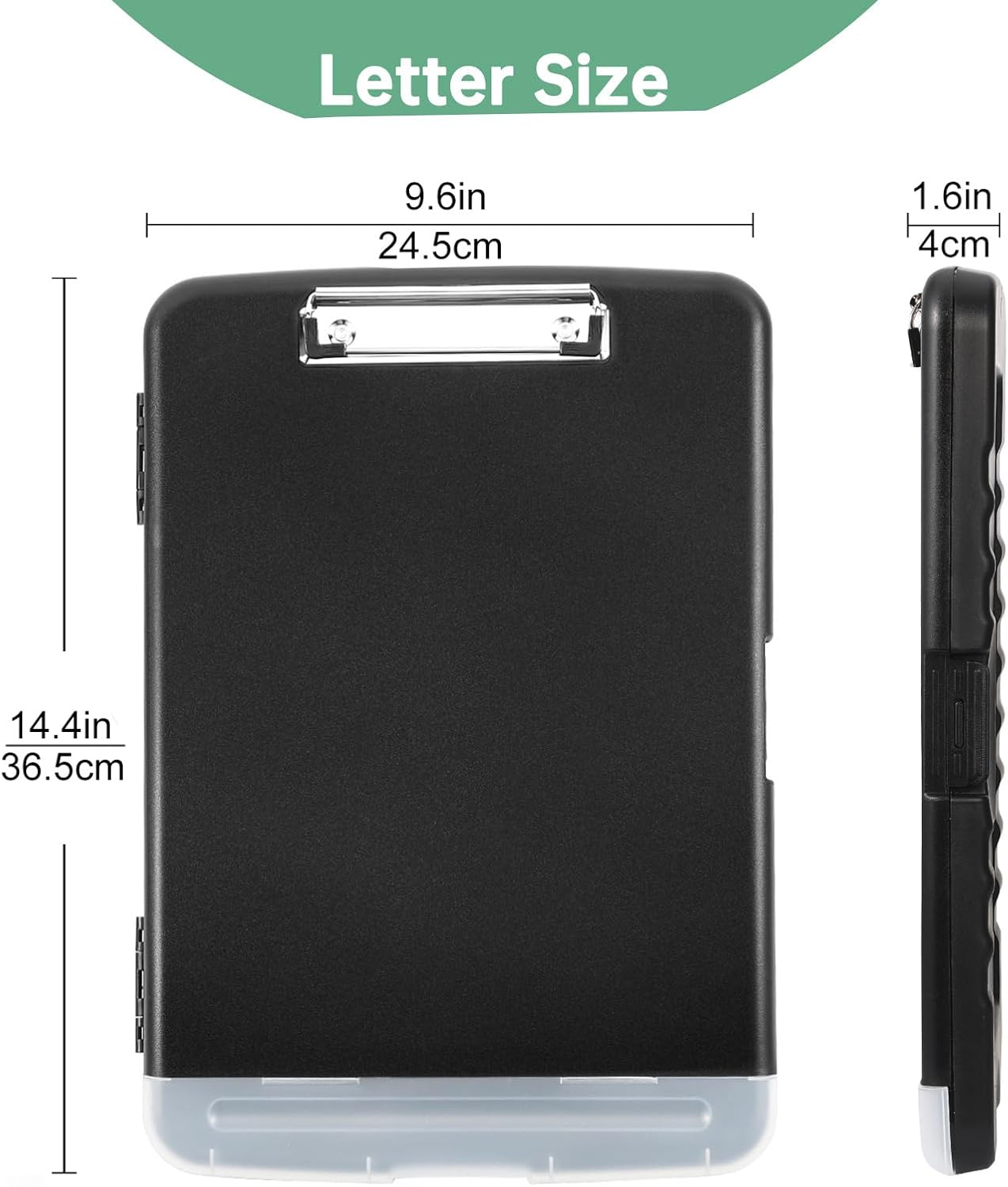 Thumbnail 6 de DMFLY Clipboard with Storage (A4) with Low-Profile Metal Clip and Pen Compartment