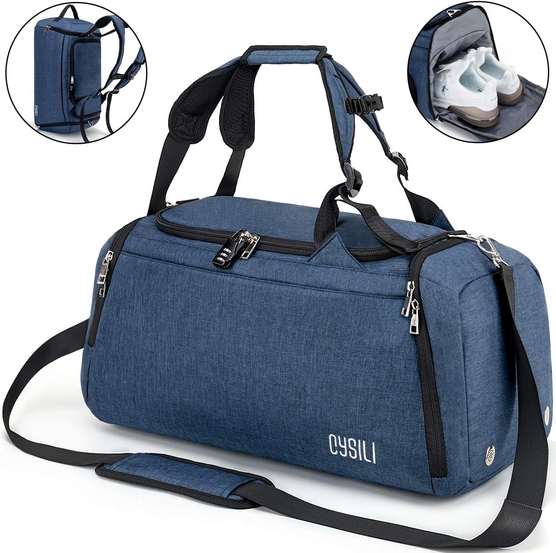Thumbnail 6 de 42L Sports Duffle Bag with Wet Pocket