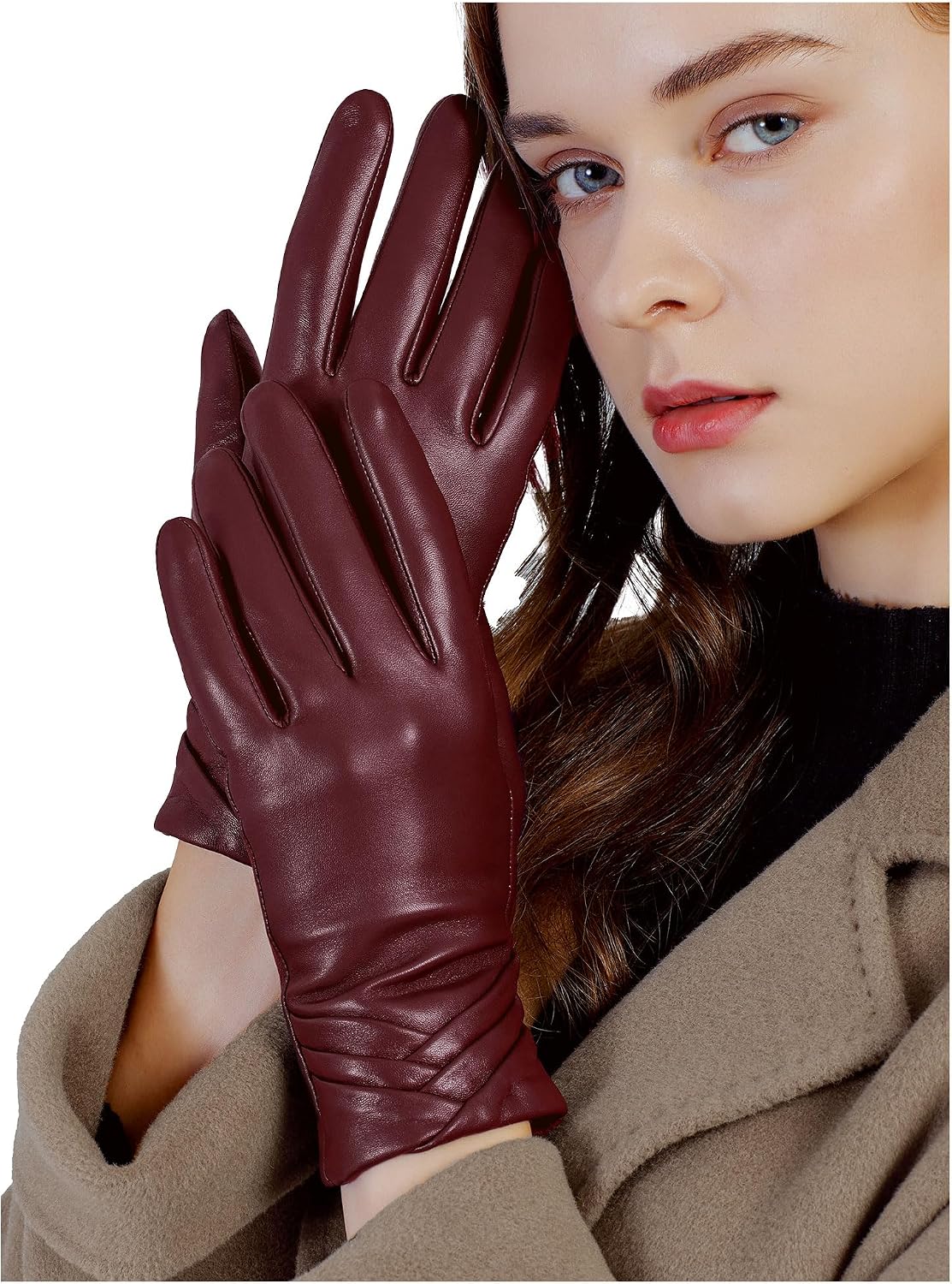 Detalle 2 de GSG SINCE 1998 Women’s Touchscreen Leather Gloves
