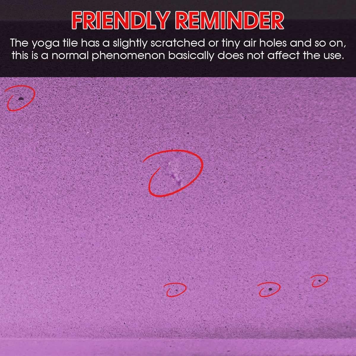 Thumbnail 4 de Yoga blocks set 2pc EVA foam, 23 x 15 x 7.7cm