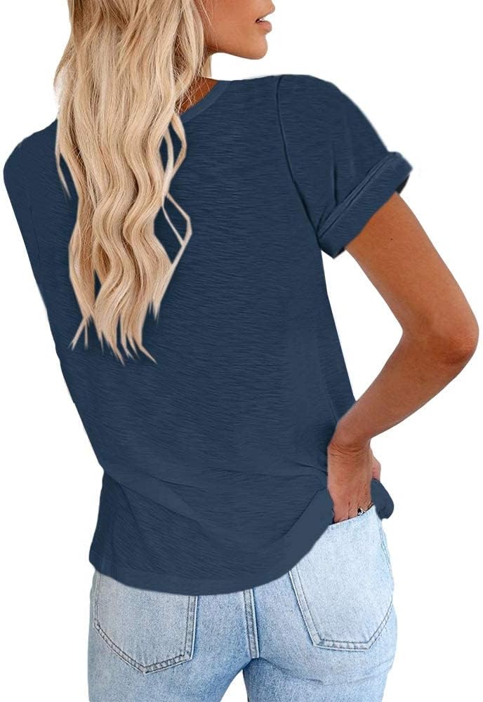 Thumbnail 1 de Cicy Bell Damen T-Shirt – Rundhalsausschnitt, kurze Ärmel, Baumwolle/Polyester, locker sitzend