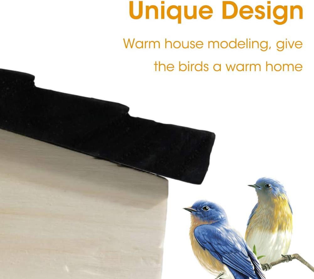Detalle de Mardili Cedar Suet Upside-Down Bird Feeder