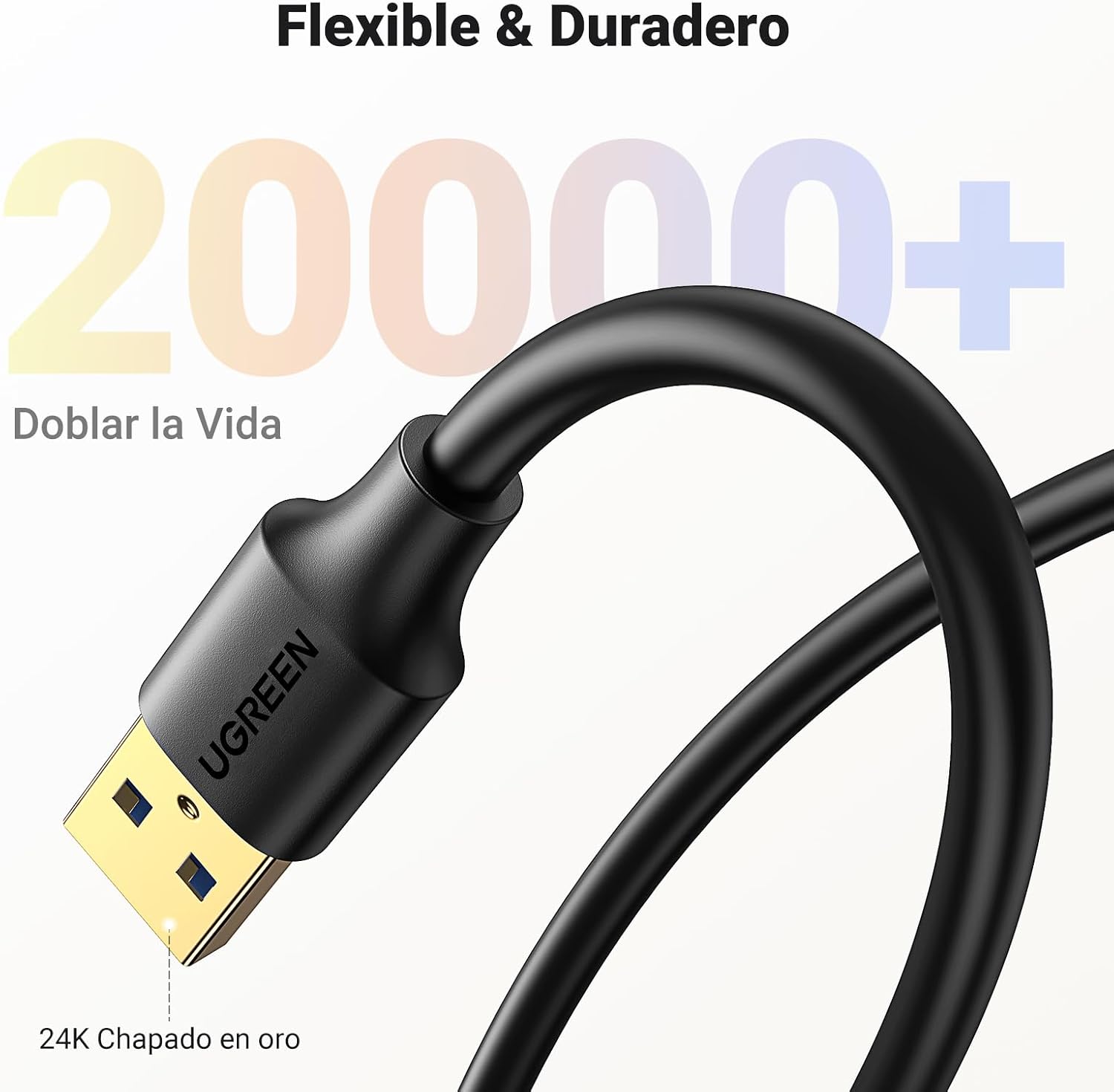 Thumbnail 7 de UGREEN Cable Alargador USB 3.0 - 2 Metros 🖥