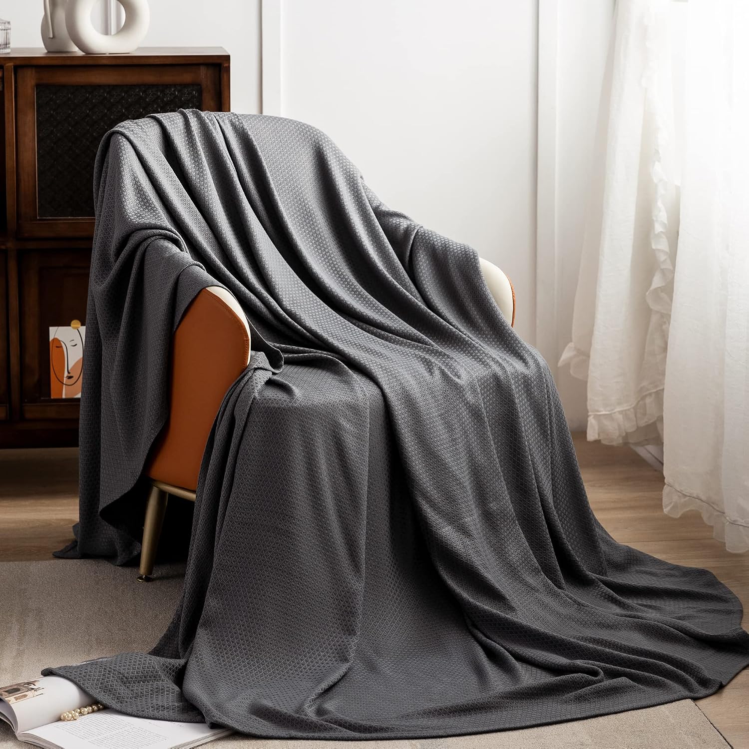 Detalle 2 de AmyHomie Cooling Blanket 79 x 91 in ๐
