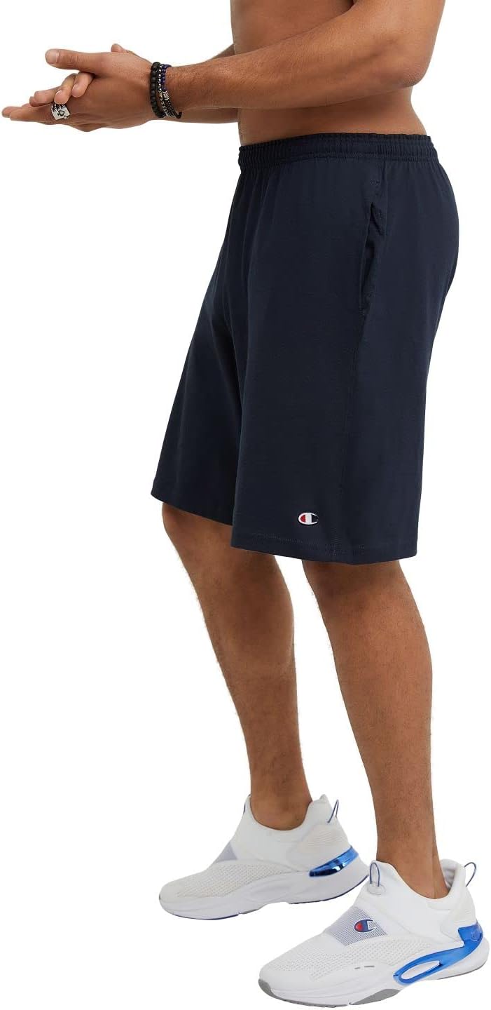 Detalle de Champion Short en Jersey avec Poches – Short de détente pour homme, 23 cm d’entrejambe