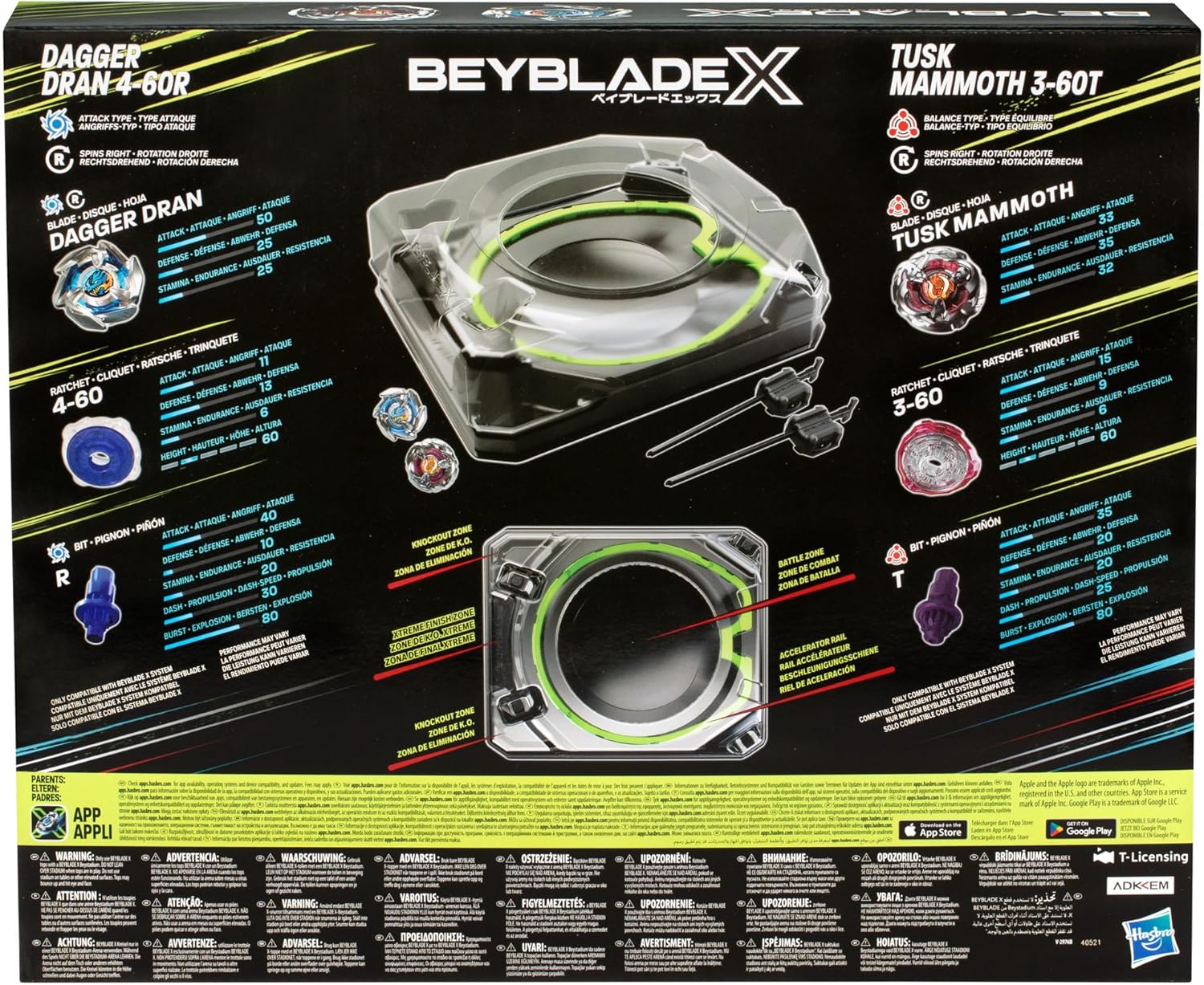 Thumbnail 3 de Beyblade X Xtreme Battle Set 43.8 cm Beystadium