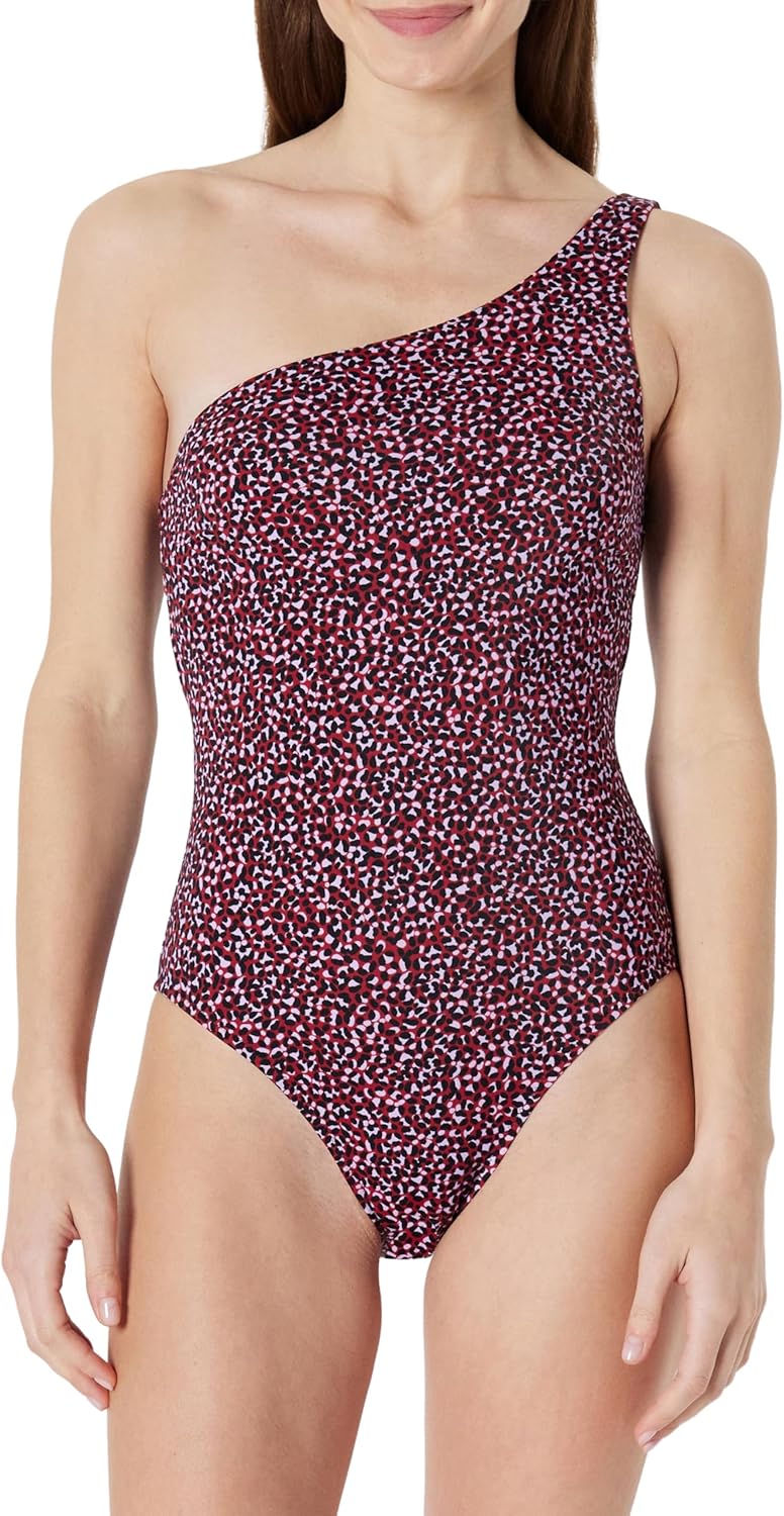 Thumbnail 6 de Amazon Essentials Damen Einteiliger One-Shoulder-Badeanzug mit integriertem Büstenheber
