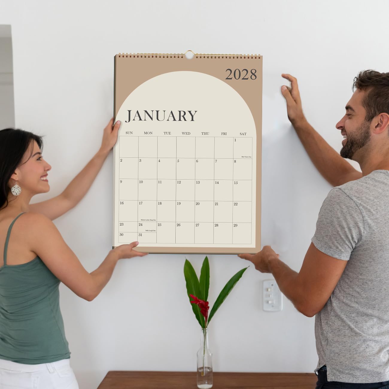 Thumbnail 5 de Calendar 2026-2027 18 Months Wall Calendar from January 2026 to June 2027 🗓