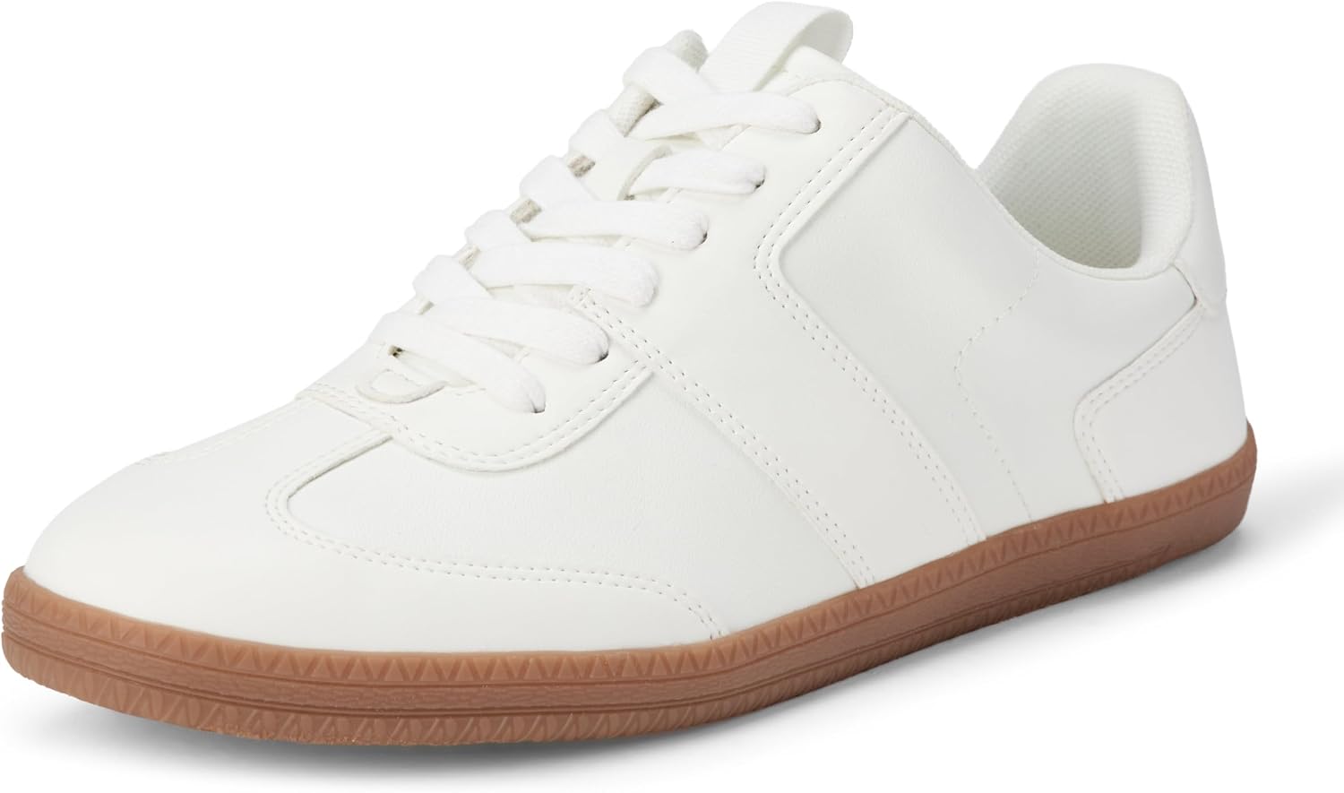Detalle de Amazon Essentials Damen Niedriger Retro-Sneaker – klassischer Alltagsschuh mit Schnürung