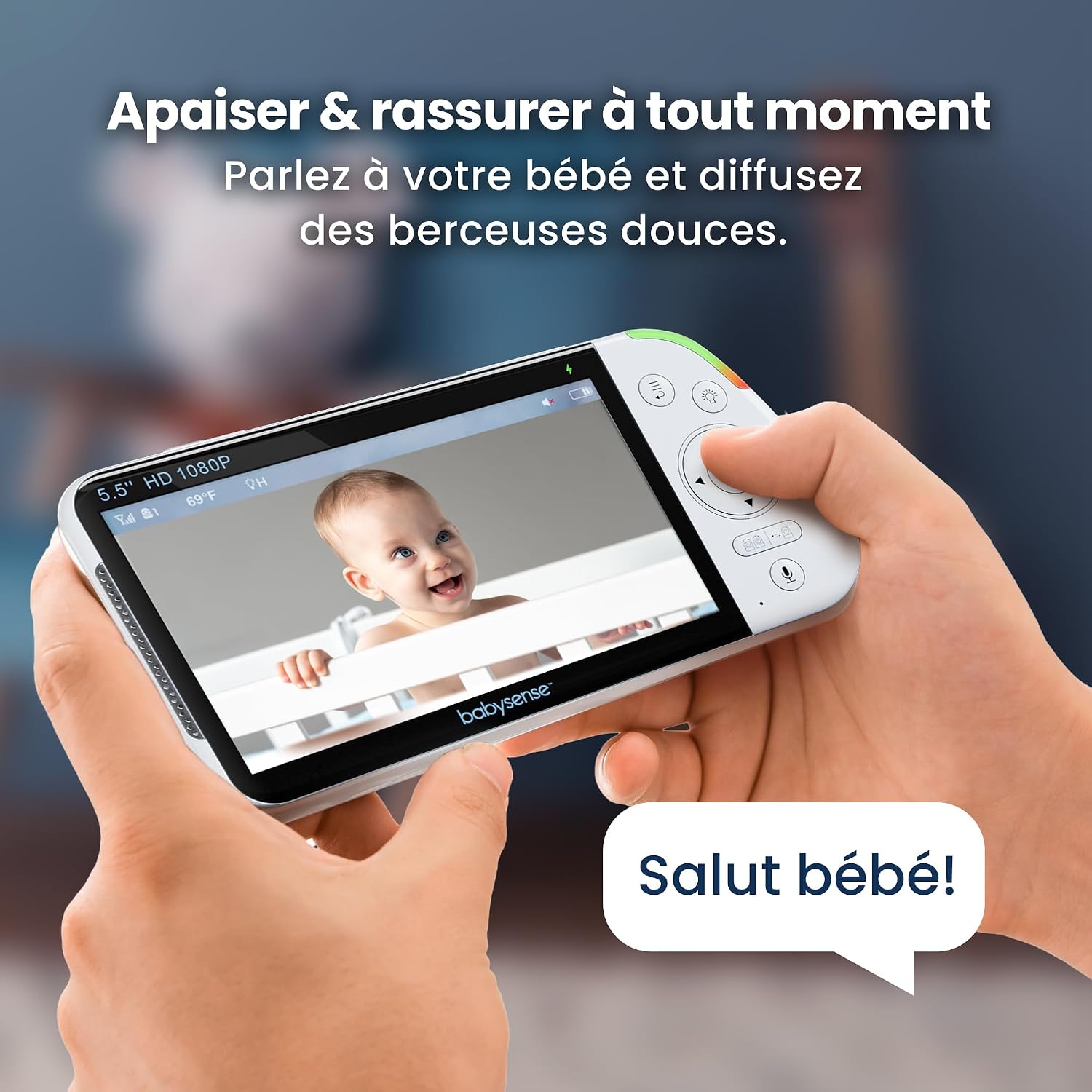 Thumbnail 6 de Babysense Moniteur bébé Full HD 20h