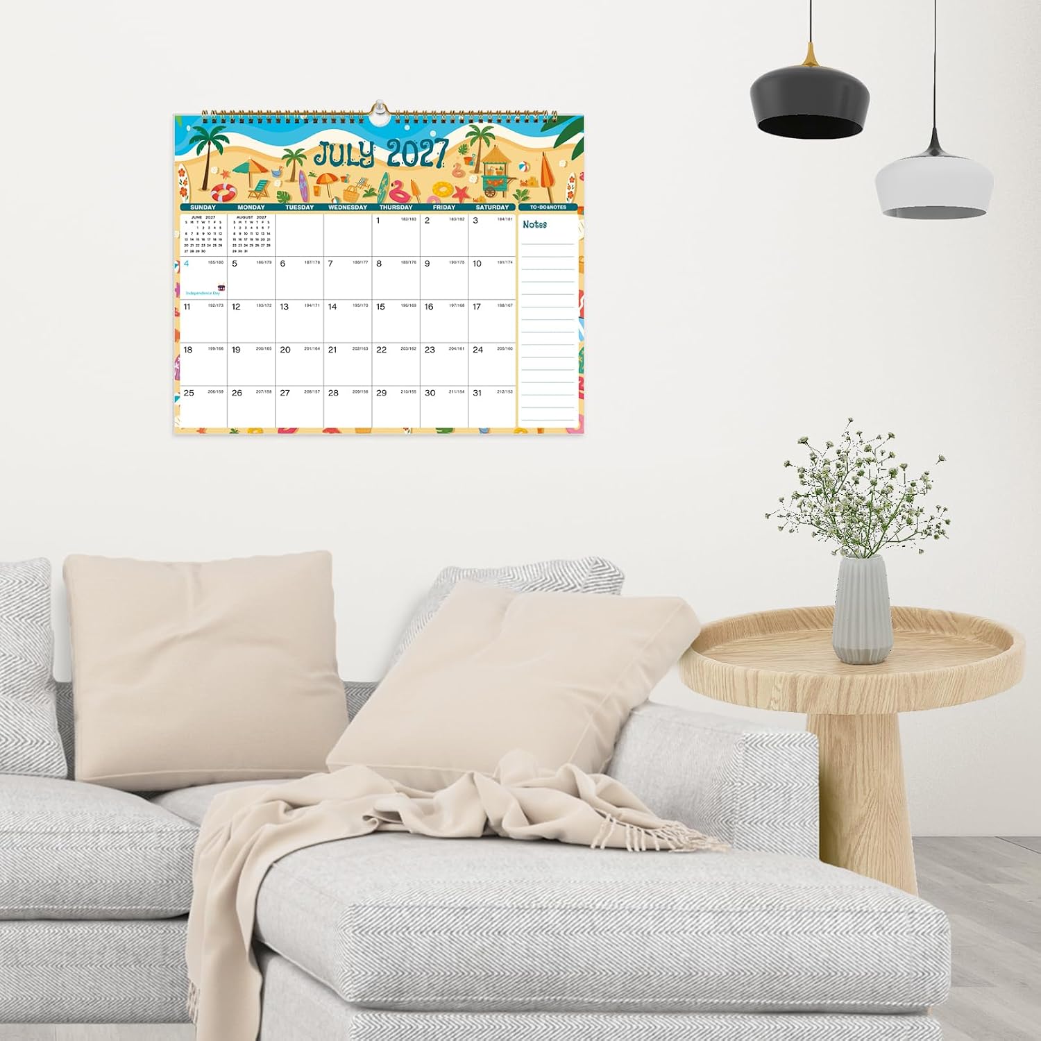 Detalle 1 de Spomepo Wall Calendar, 18-Month