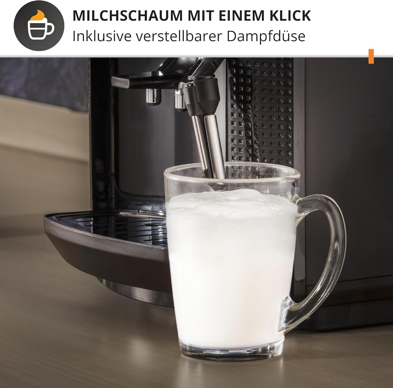 Thumbnail 6 de KRUPS Arabica Picto Kaffeevollautomat EA810870 – kompakt, intuitiv, Milchschaum inklusive