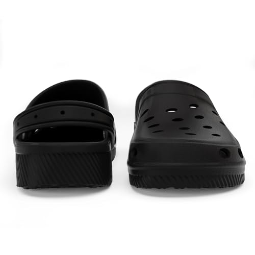 Detalle 2 de Lakeland Active Men's Silloth Lightweight Ventilated Clogs - Black, 9 UK