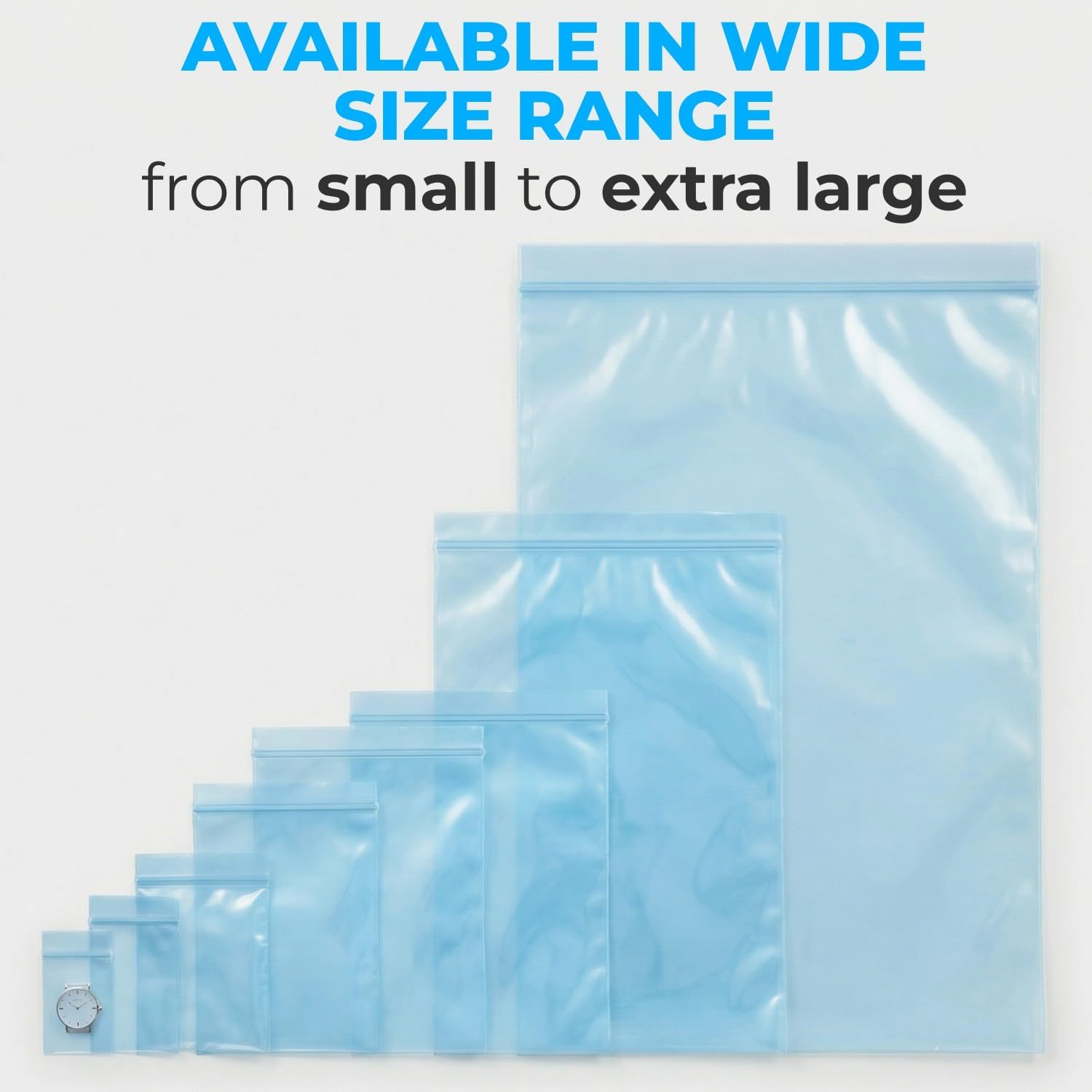 Detalle de VCI Reclosable Poly Bags, 6" x 8