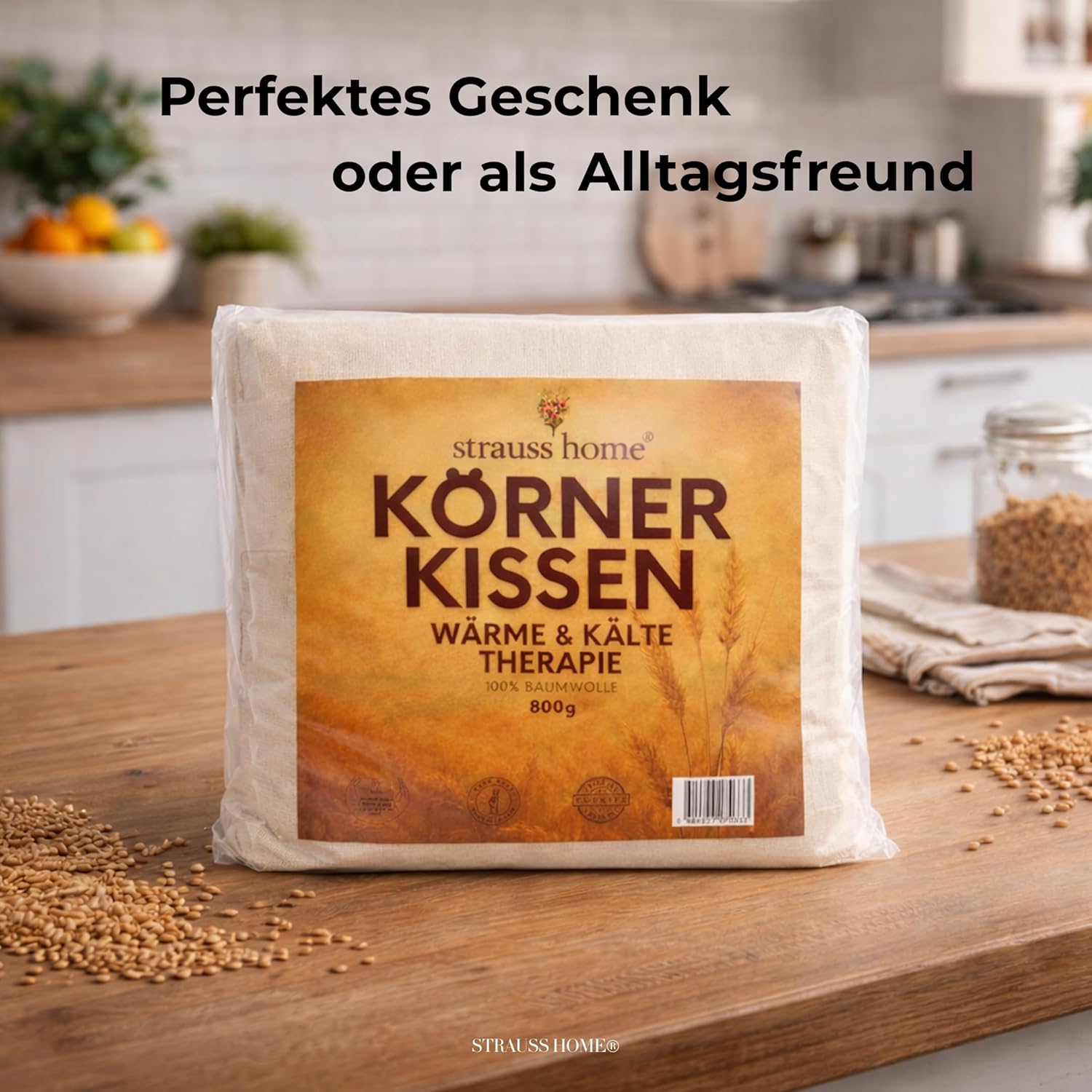 Thumbnail 5 de Strauss Home Körnerkissen groß 20x50 cm
