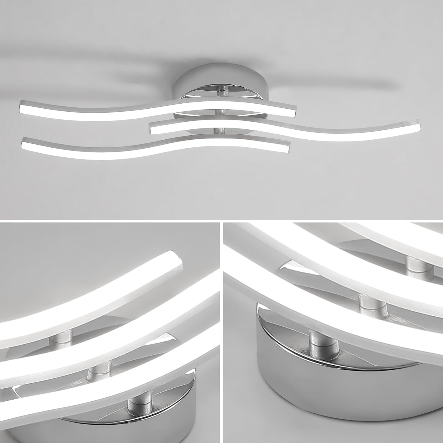Detalle 2 de Comely Plafoniera LED da soffitto 18W