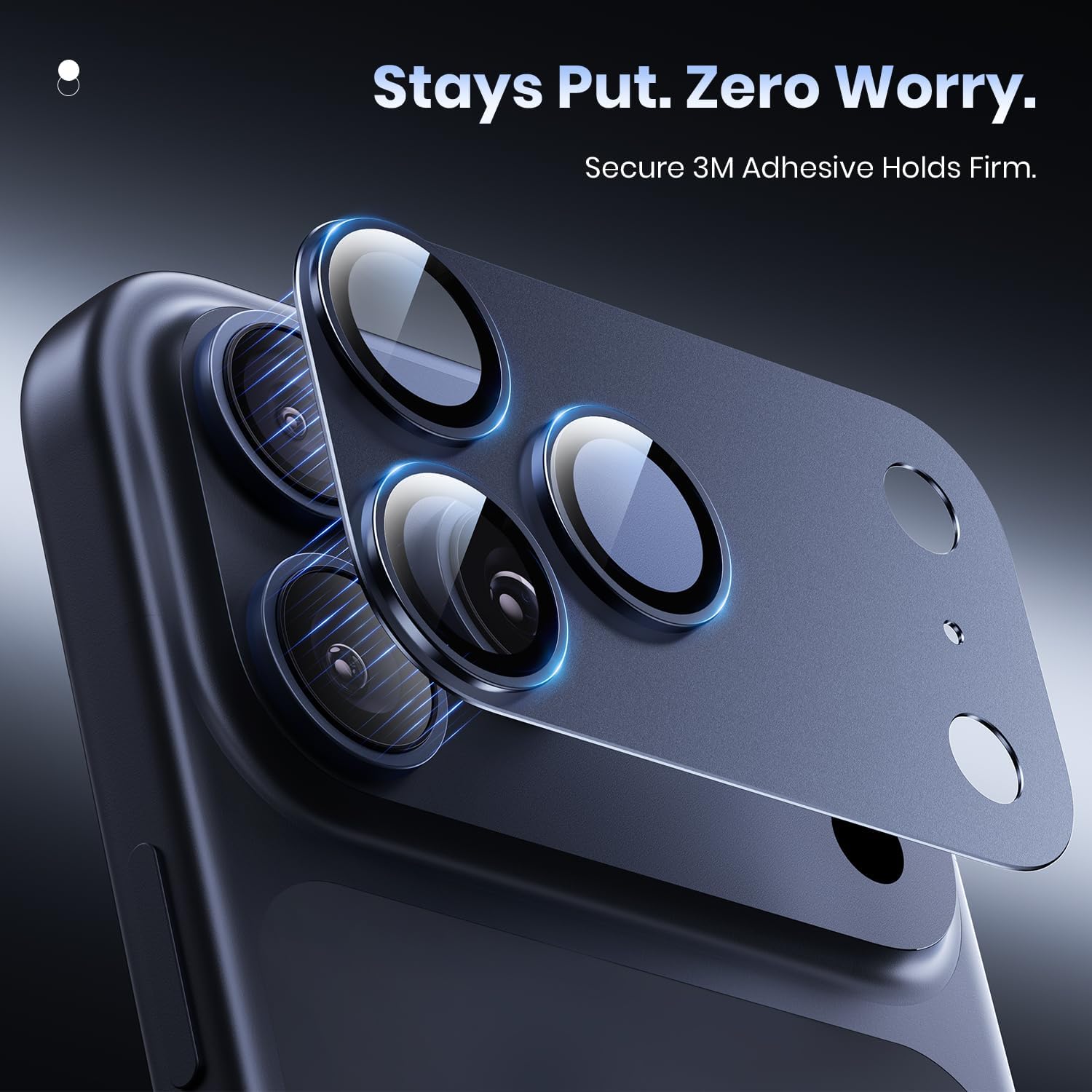 Thumbnail 4 de Hoerrye iPhone 17 Pro Max Camera Lens Protector