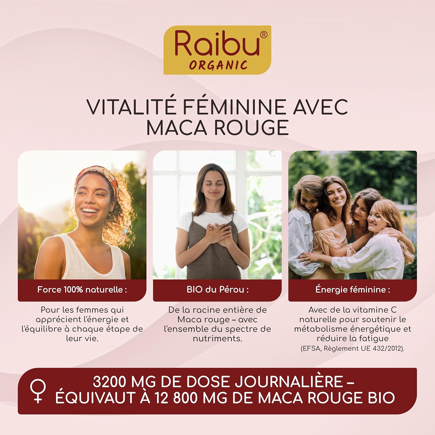 Thumbnail 1 de Maca du Pérou BIO – 180 gélules de Maca Rouge, équilibre hormonal féminin et énergie naturel