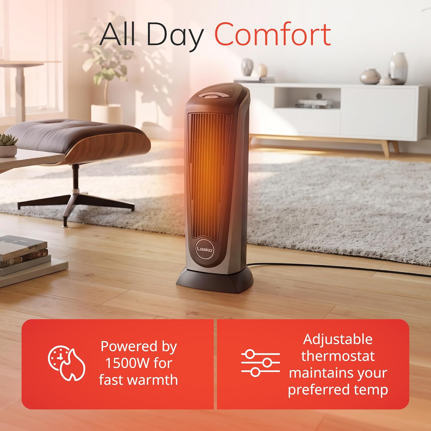 Thumbnail 3 de Lasko 751320 Ceramic Vertical Heater