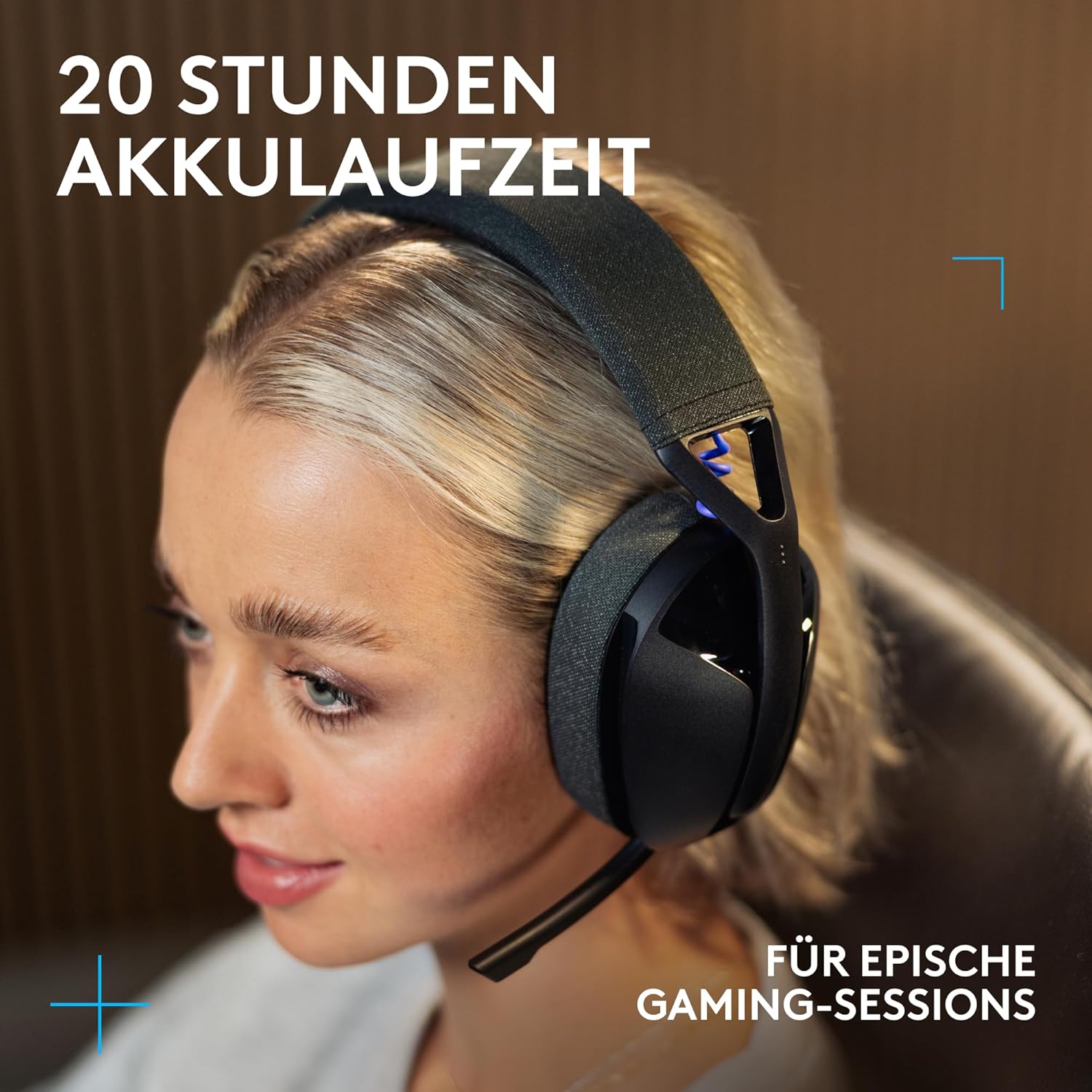 Thumbnail 6 de Logitech G G321 Lightspeed kabelloses Bluetooth-Gaming-Headset (16-kHz-Mikrofon) – Schwarz