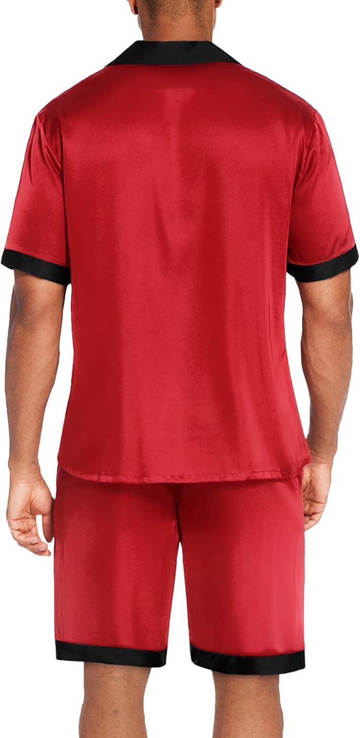 Thumbnail 5 de Ekouaer Men's Satin Pajama Set