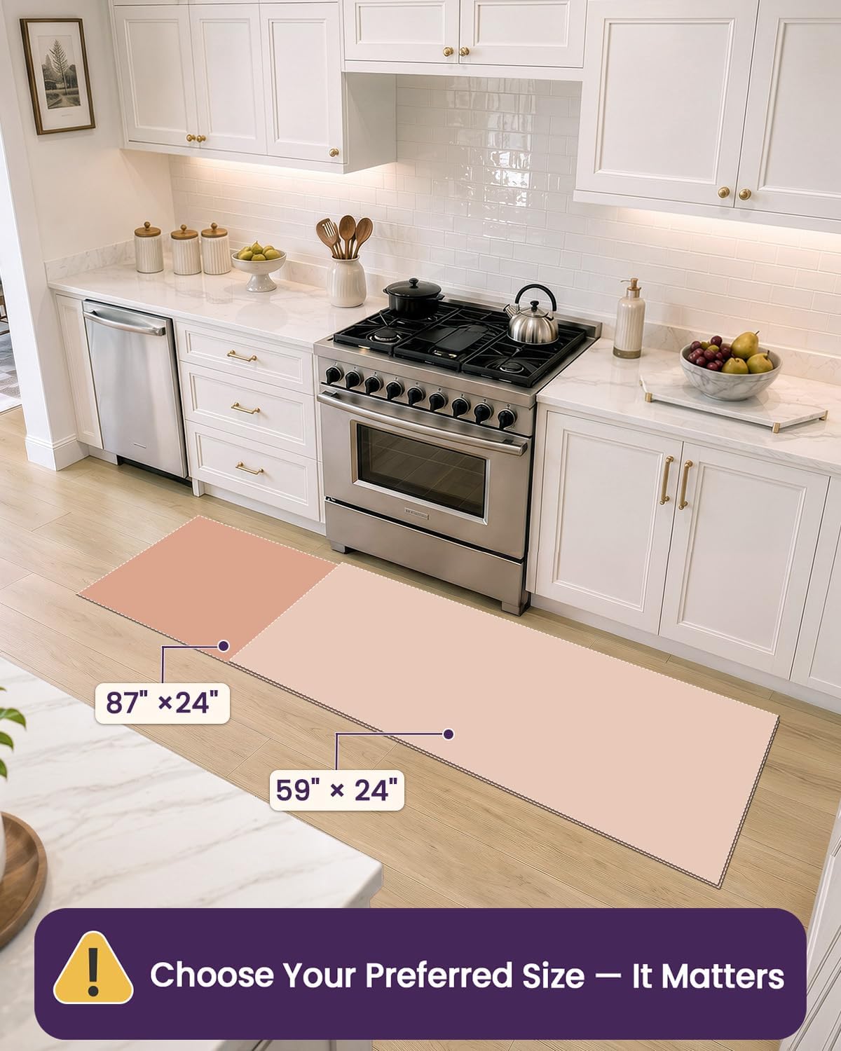 Detalle de DEXI Kitchen Mats 23x86 🛋