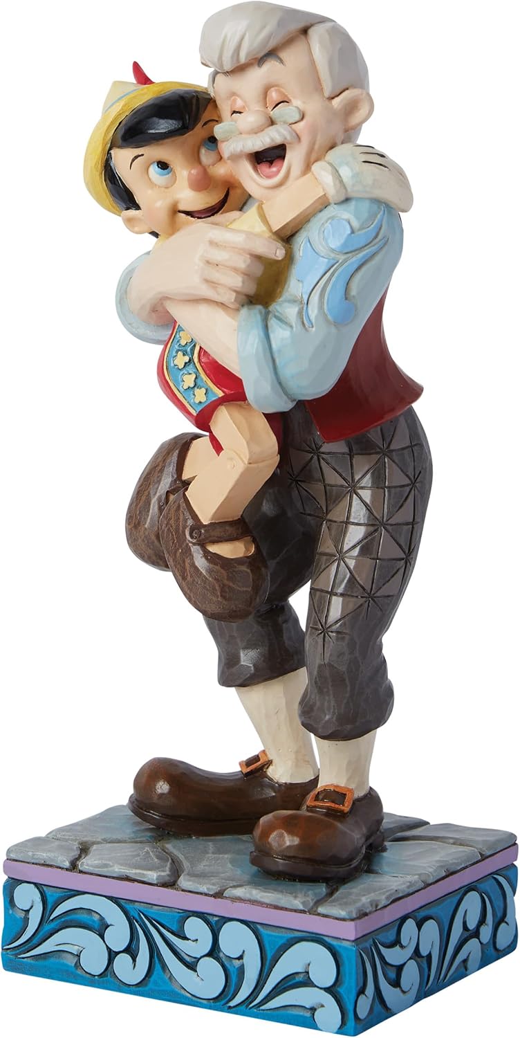 Thumbnail 2 de Figurina Geppetto e Pinocchio – Disney Traditions di Jim Shore