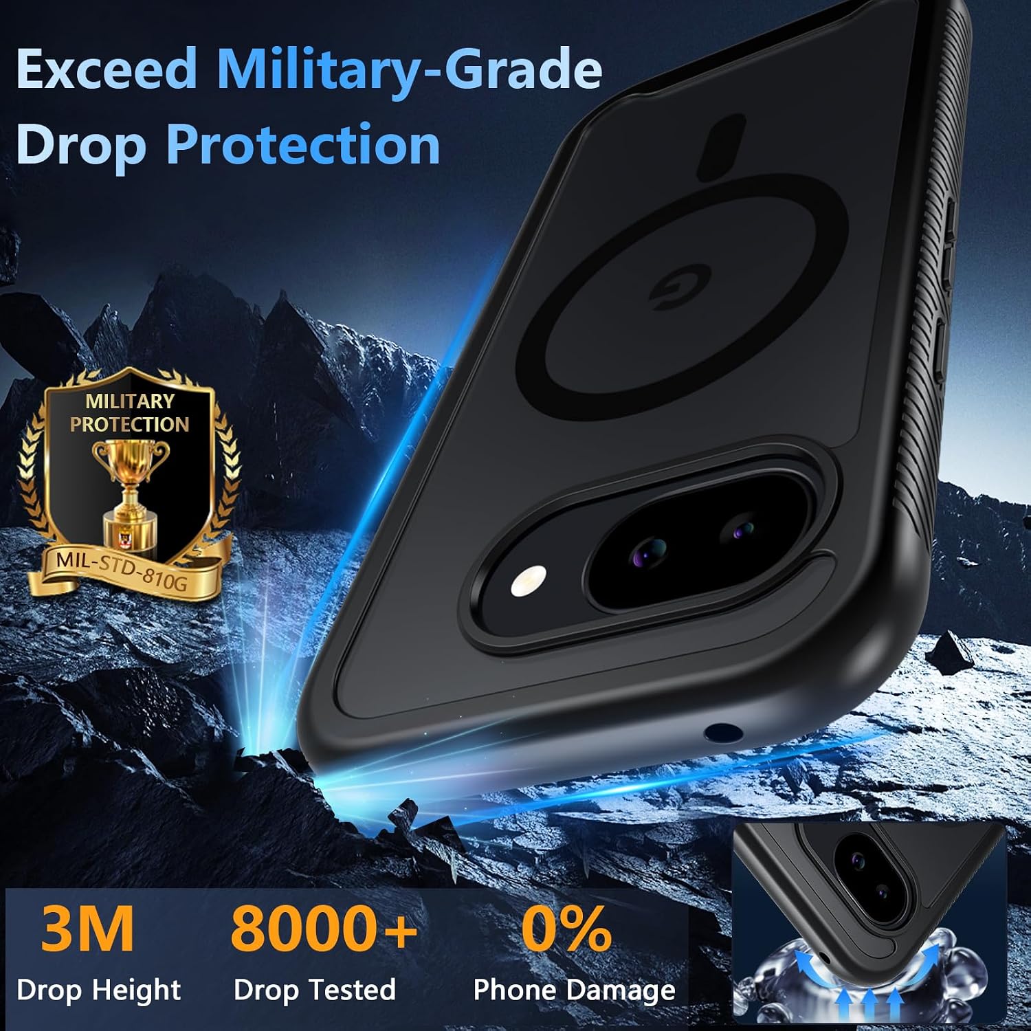 Thumbnail 4 de Magnetic Pixel 10A Case with Screen Protector