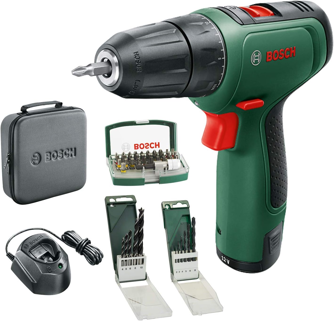 Bosch EasyDrill 1200 taladro 12 V, batería 2,0 Ah 🛠️