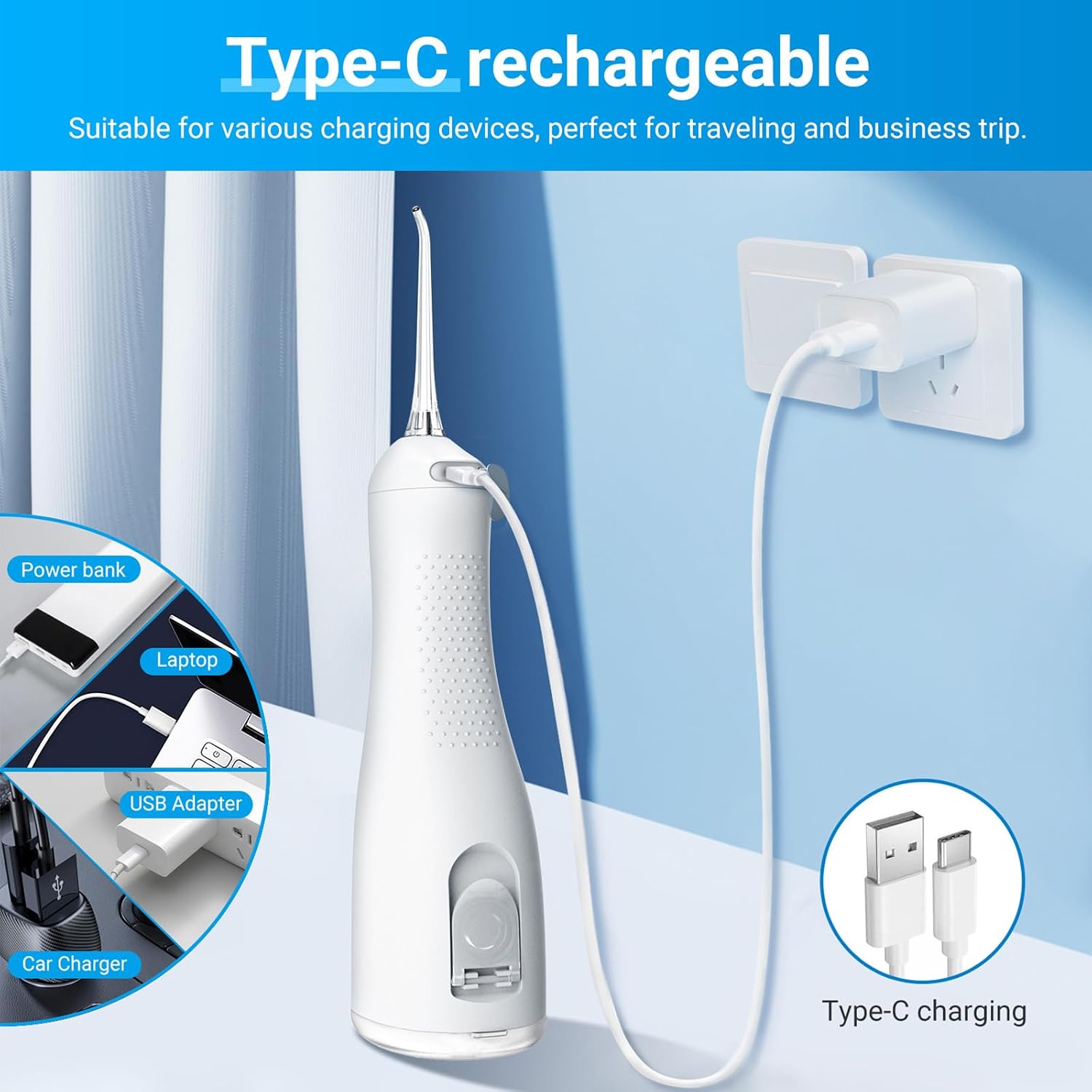 Thumbnail 6 de Betterchoi Idropulsore Dentale Portatile: pulizia professionale in viaggio