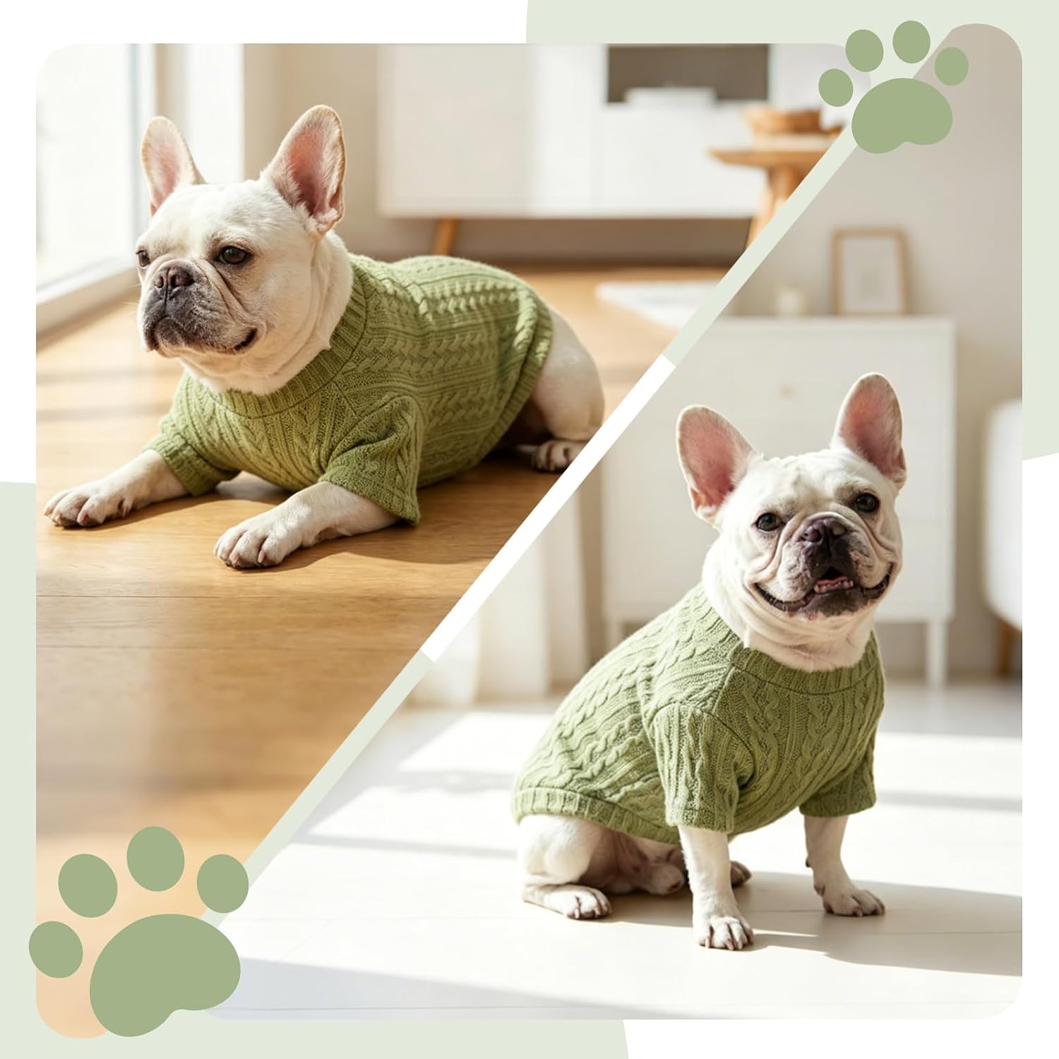 Thumbnail 5 de COOHAMS Dog Sweaters, X-Large