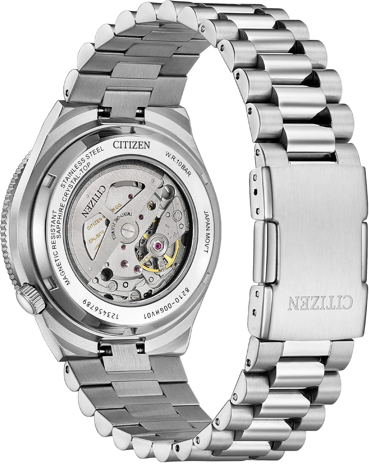 Detalle 2 de Citizen NJ0230-59L Tsuyosa: reloj automático de Citizen