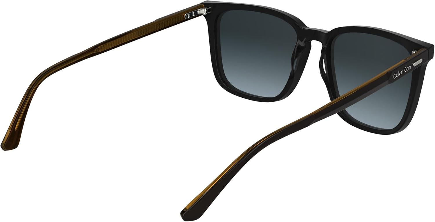 Detalle 2 de Lunettes Calvin Klein CK25507S N pour homme : monture rectangulaire en acétate, RXable