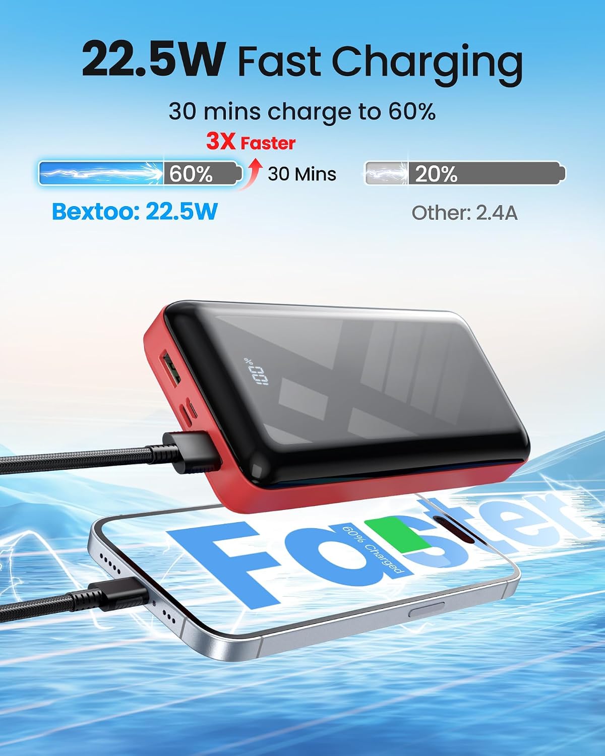 Detalle de Portable Charger 50000mAh