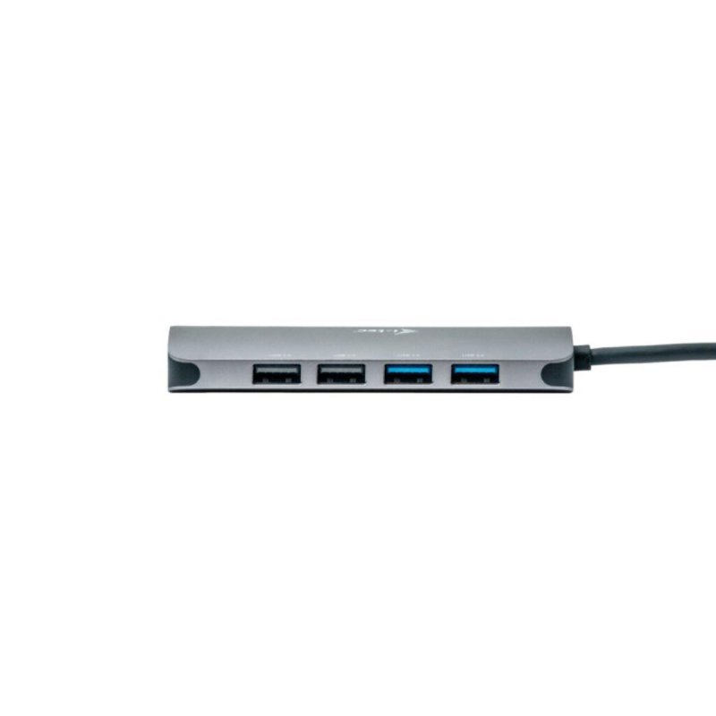 Detalle 2 de i-tec Metal Nano docking station USB-C con doble HDMI 4K y Power Delivery 100 W