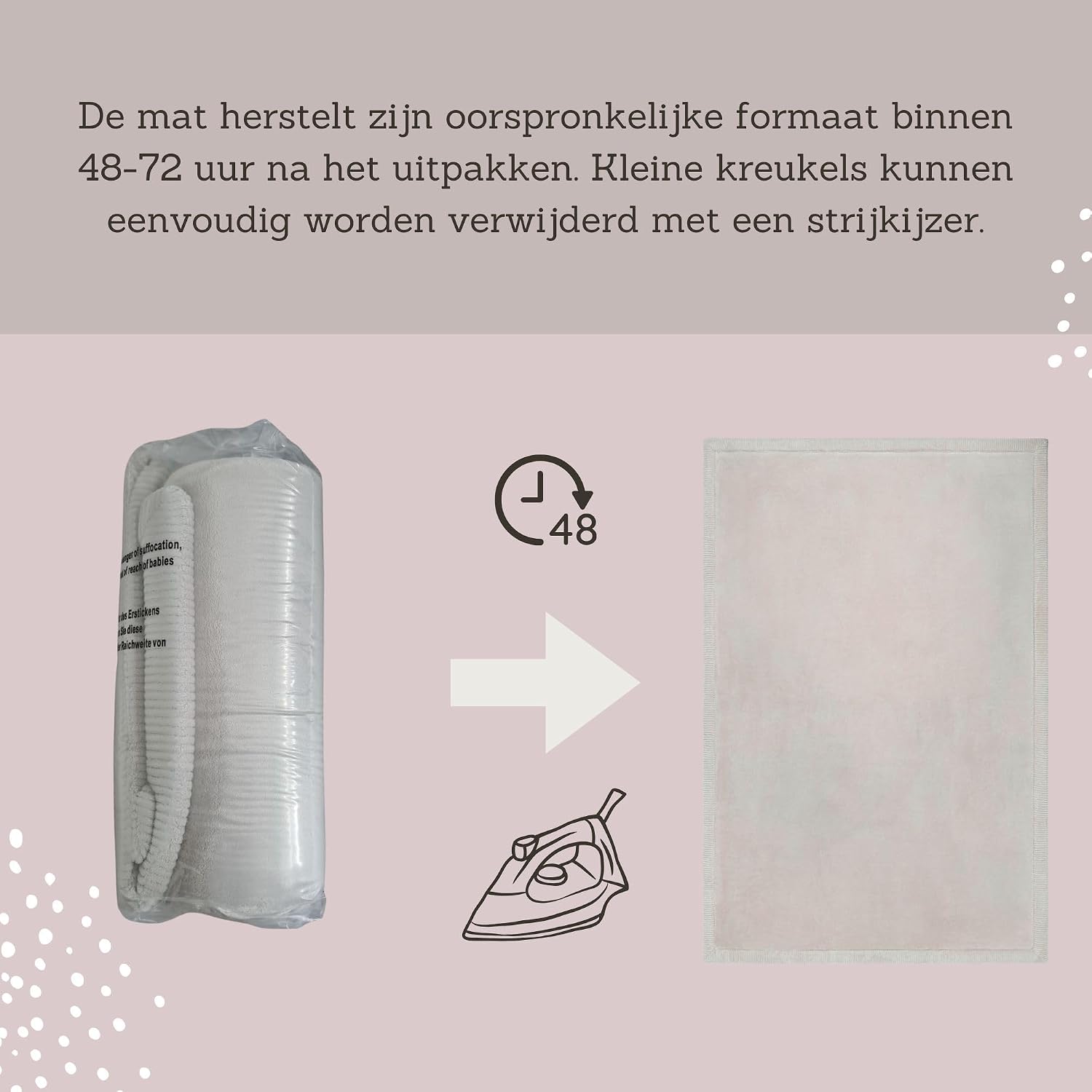 Thumbnail 5 de Hakuna Matte HM-CP-200-150-G speelmat voor baby’s, grijs, memoryfoam