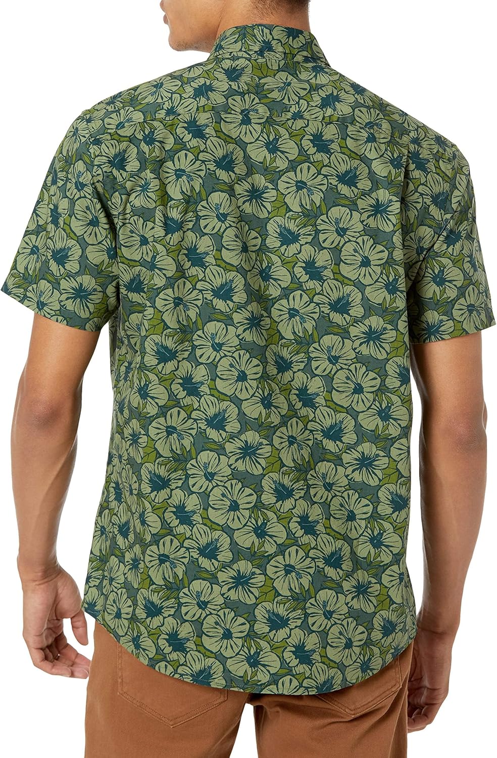 Thumbnail 1 de Amazon Essentials Men's Regular-Fit Short-Sleeve Print Shirt
