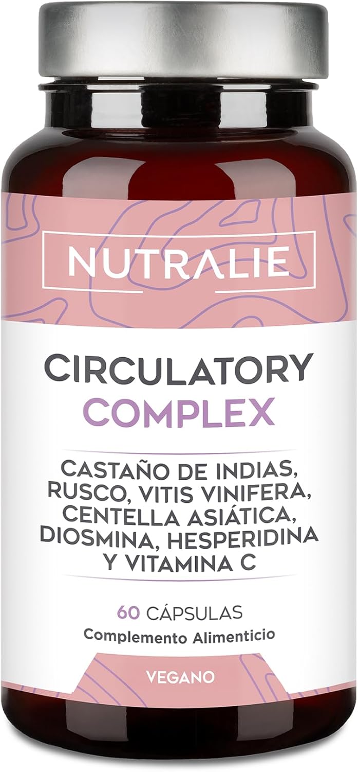 Detalle de Circulación Complex 1330mg Nutralie 60 cápsulas