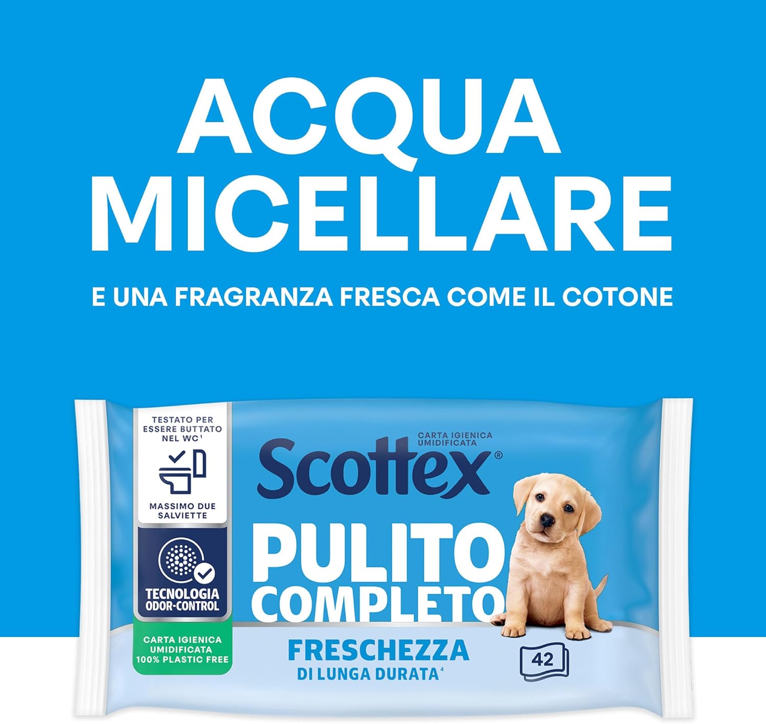 Thumbnail 3 de Scottex Pulito Completo Salviette Igieniche Umidificate